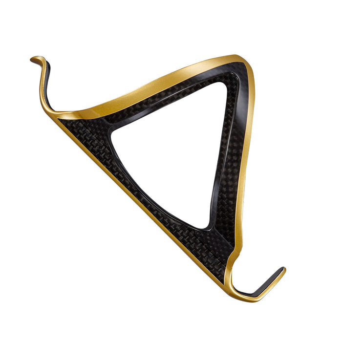 Supacaz Fly Cage Carbon Gold