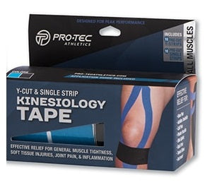 Pro-Tec Athletics Pre-Cut Y & I Strip Kinesiology Tape