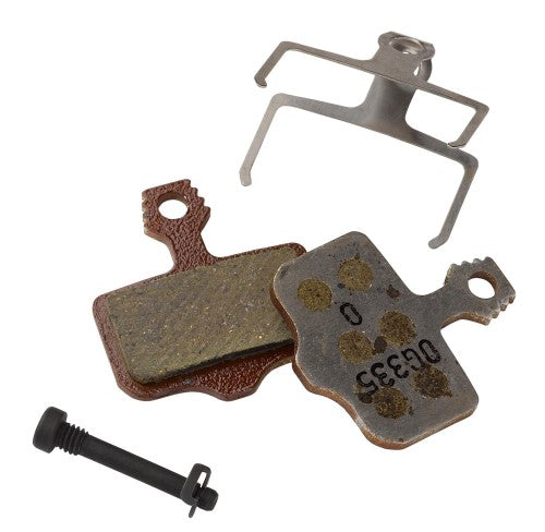 SRAM Disc Brake Pads - Organic Compound Aluminum Backed Quiet/Light for Level Elixir and 2-Piece Road