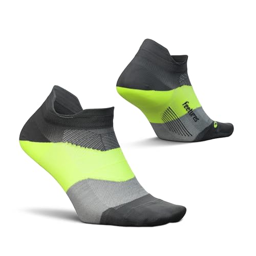 Feetures Elite Light Cushion No Show Tab Socks