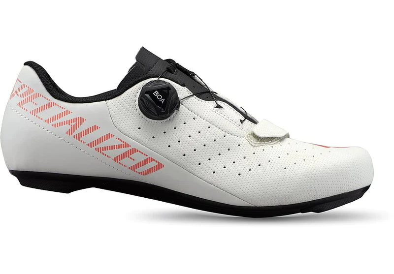 Specialized Torch 1.0 Road Shoes -  Dove Grey/Vivid Coral