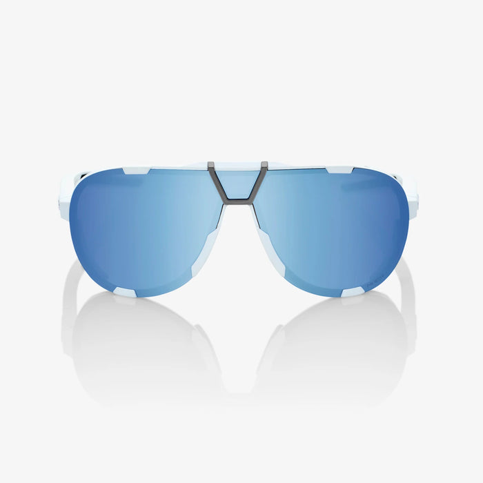 100% Westcraft - Soft Tact White - HiPER Blue Multilayer Mirror Lens
