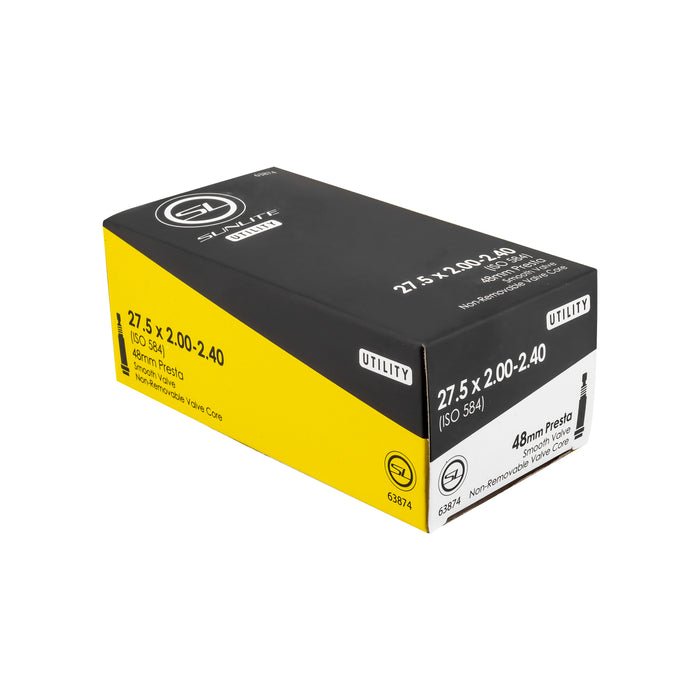 Sunlite Utili_T Standard Presta Valve Inner Tube 27.5x2.00-2.40 48mm
