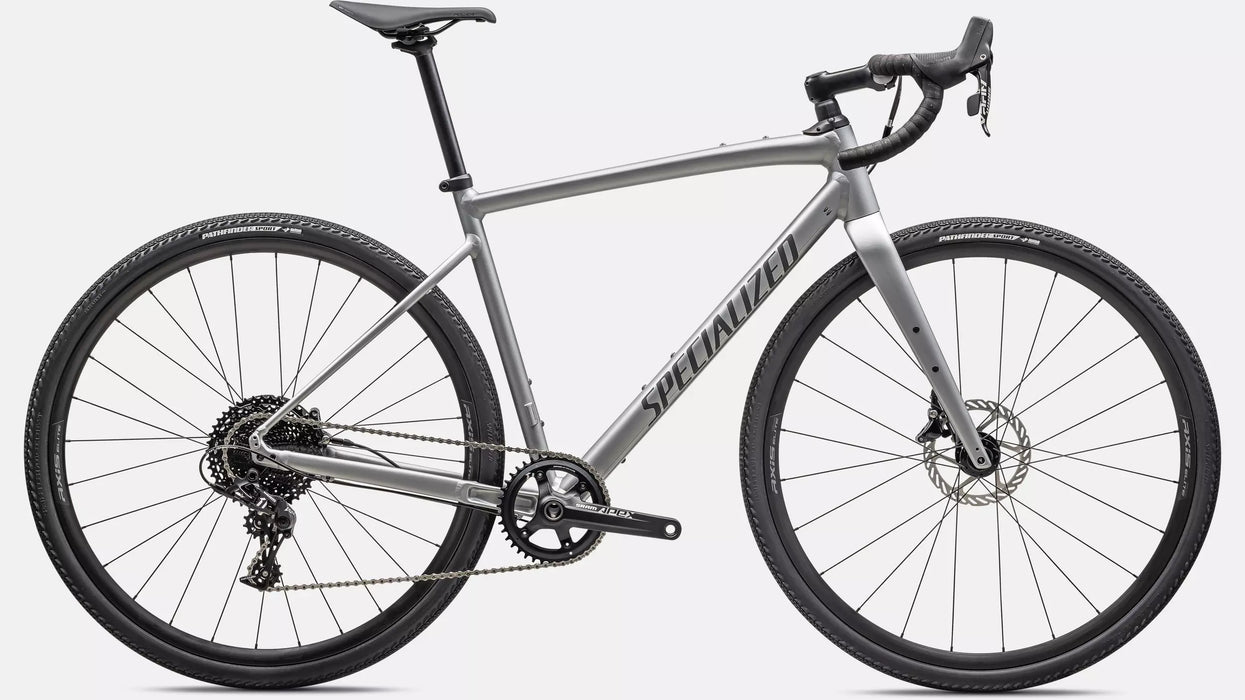 Specialized Diverge Comp E5 - Satin silver Dust / Smoke