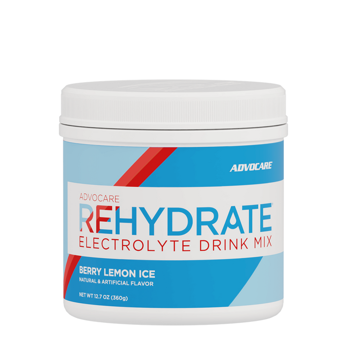 Advocare Rehydrate Electrolyte Drink Mix Canister - 10.5 oz