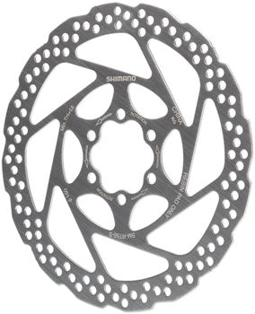 Shimano Deore SM-RT56-S Disc Brake Rotor - 6-Bolt, For Resin Pads Only, Silver