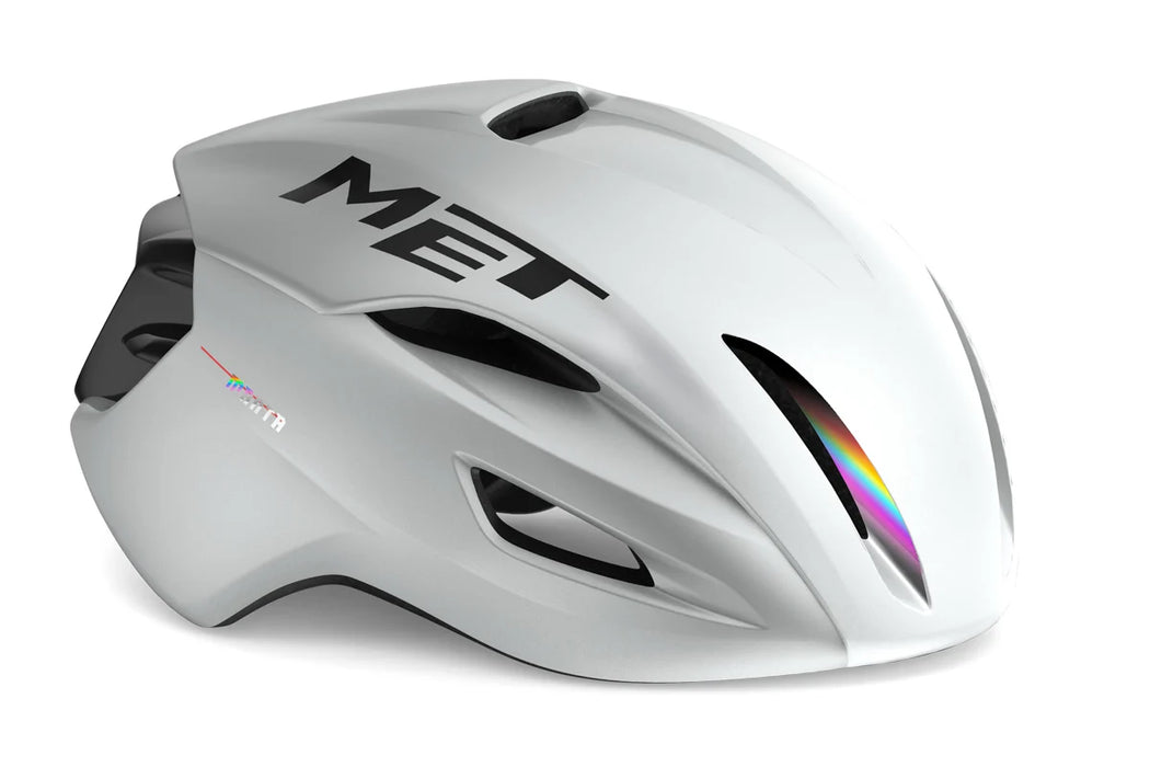 Met Rivale Mips Helmet - White Holographic Glossy
