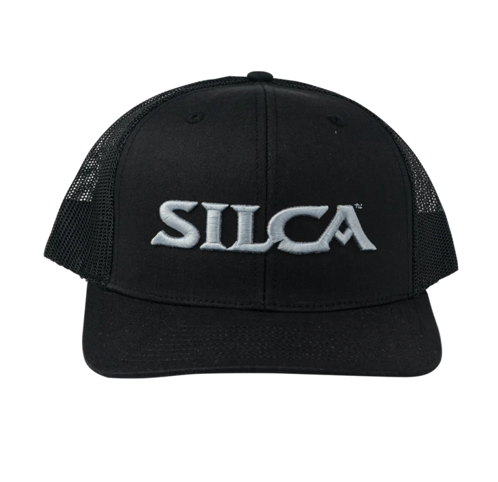 SILCA Hat Black w/Silver