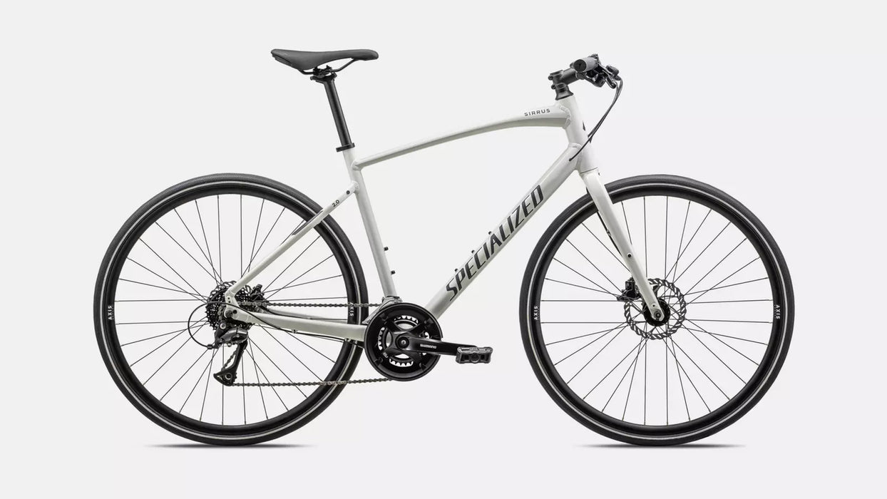Specialized Sirrus 2.0-GLOSS DUNE WHITE / SATIN OBSIDIAN REFLECTIVE
