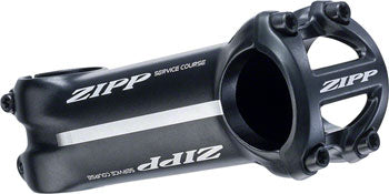 Zipp Service Course Stem - 130mm, 31.8 Clamp, +/-6, 1 1/8", Aluminum, Bead Blast Black