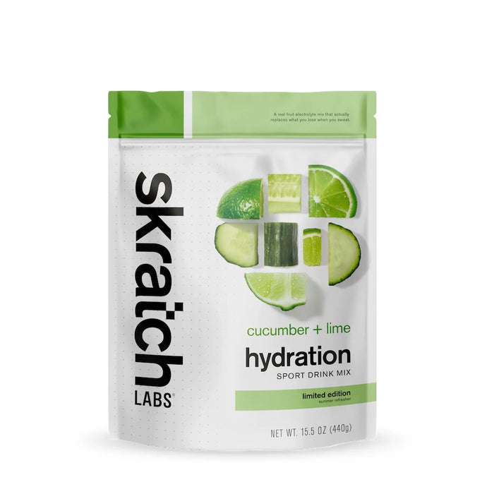 Skratch Labs Sport Hydration Mix 20 Servings - Cucumber and Lime