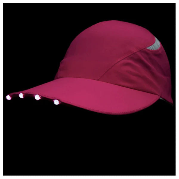 SPIbeam LED Running Hat Pink