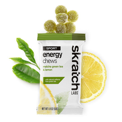 Skratch Labs Energy Chews Matcha Green Tea & Lemon