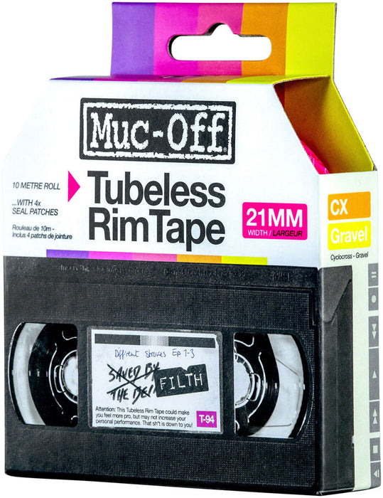 Muc-Off Rim Tape 10m Roll 21mm Boxed
