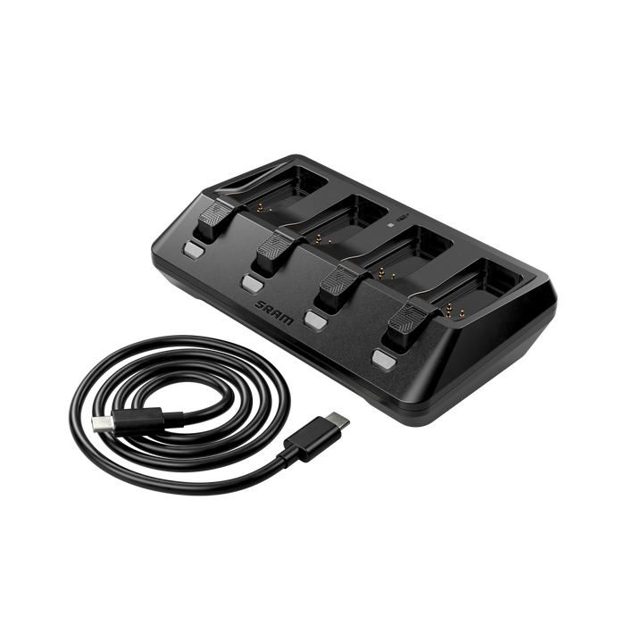 SRAM AXS Battery Base Charger 4-Ports (Including USB-C Cord)