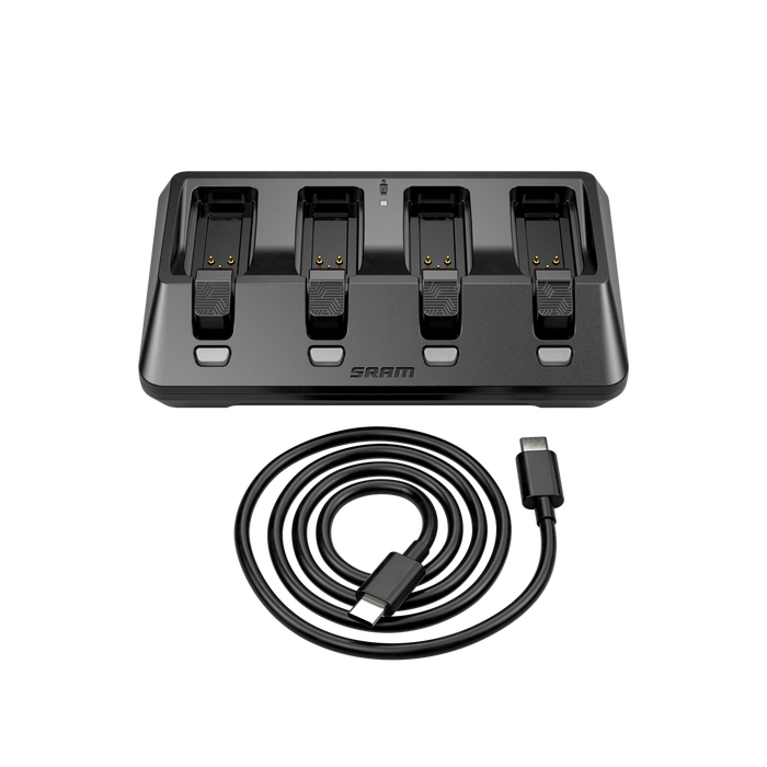 SRAM AXS Battery Base Charger 4-Ports (Including USB-C Cord)